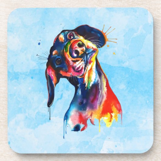 Hond Bier Onderzetter (Voorkant)