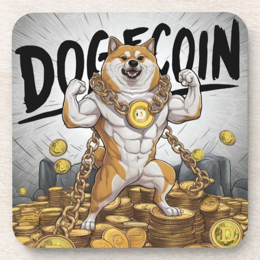 hond bier onderzetter (Voorkant)