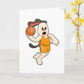 Hond bij Basketbalsport Kaart (Gele Bloem)