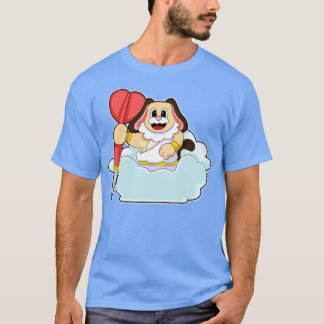 Hond bij Darts met Dart 2 T-shirt