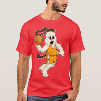 Hond bij de Basketball Sports T-shirt