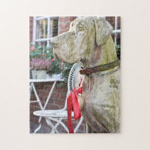 Hond bij Kerstmis op Pavilion Road, Londen, Engela Legpuzzel