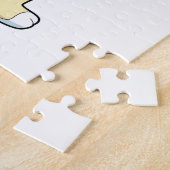 Hond bij Muziek met Guitar Legpuzzel (Zijkant)