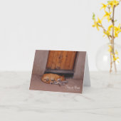 Hond bij Rest Kaart (Gele Bloem)