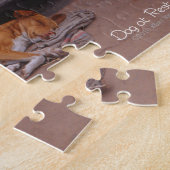 Hond bij Rest Legpuzzel (Zijkant)