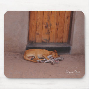 Hond bij Rest Muismat