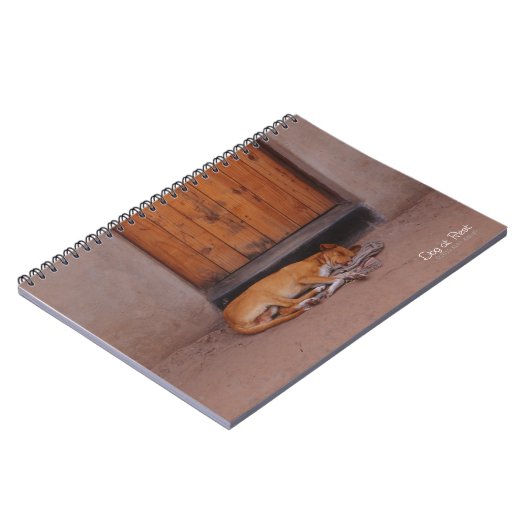 Hond bij Rest Notitieboek (Linkerzijde)