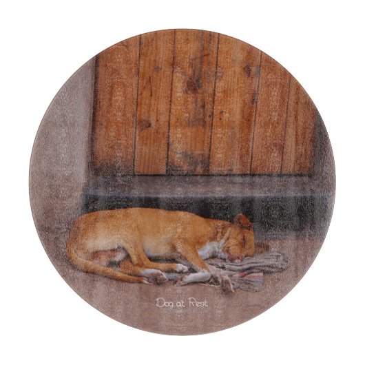 Hond bij Rest Snijplank (Voorkant)