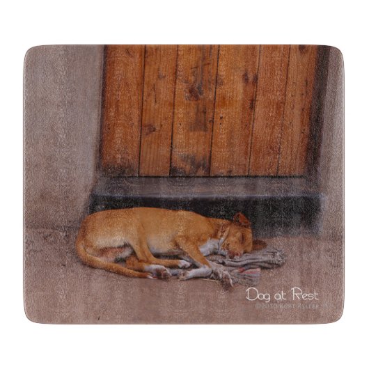 Hond bij Rest Snijplank (Voorkant)