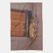 Hond bij Rest Theedoek (Verticaal)