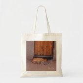 Hond bij Rest Tote Bag (Voorkant)