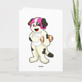 Hond bij Voetbalsport Kaart (Achterkant)