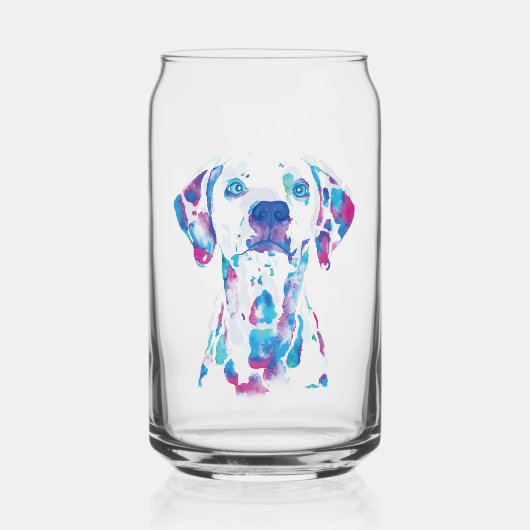 Hond Blikvorm Glas (Voorkant)