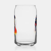 Hond Blikvorm Glas (Links)