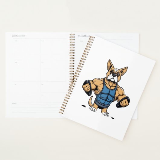 Hond Bodybuilder Planner (Display)