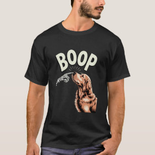 Hond Boop Skelet Vinger Grappig Golden Retriever H T-shirt