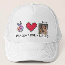 Hond Border Collies Trucker Hoed