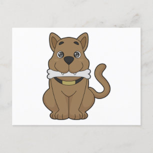 Hond Bot Briefkaart