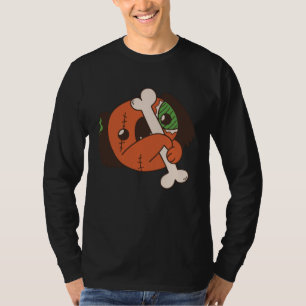 hond bot zombie dood t-shirt