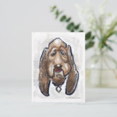 Hond Briefkaart (Staand voorkant)