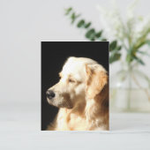 hond briefkaart (Staand voorkant)