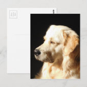 hond briefkaart (Voorkant / Achterkant)