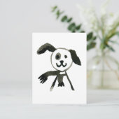 Hond Briefkaart (Staand voorkant)