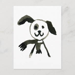 Hond Briefkaart