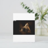 hond briefkaart (Staand voorkant)