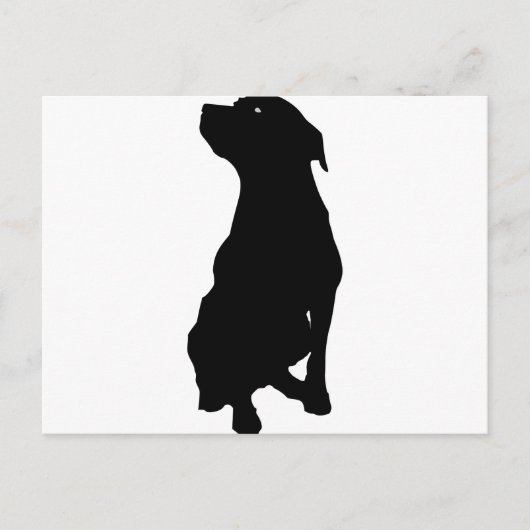 Hond Briefkaart (Voorkant)