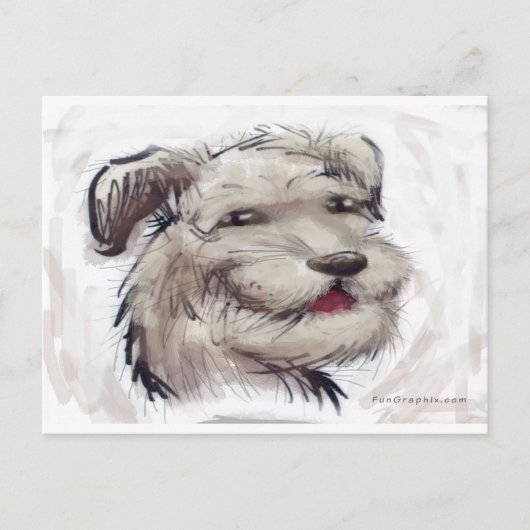 Hond Briefkaart (Voorkant)