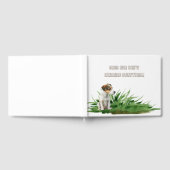 Hond bruid en bruidegom huisdier bruiloft gastenboek (Volledig)