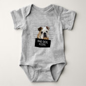 Hond - bulldog romper (Voorkant)