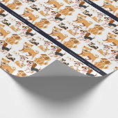 Hond Cadeaupapier (Hoek)