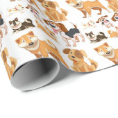 Hond Cadeaupapier (Rol Hoek)