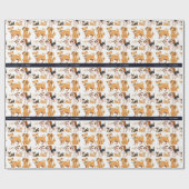 Hond Cadeaupapier (Vlak)