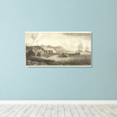 Hond Canvas Afdruk (Insitu (Houten vloer))