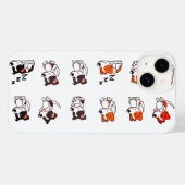 Hond, cartoon, natuur Case-Mate iPhone case (Achterkant (horizontaal))