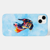 Hond Case-Mate iPhone Case (Achterkant (horizontaal))