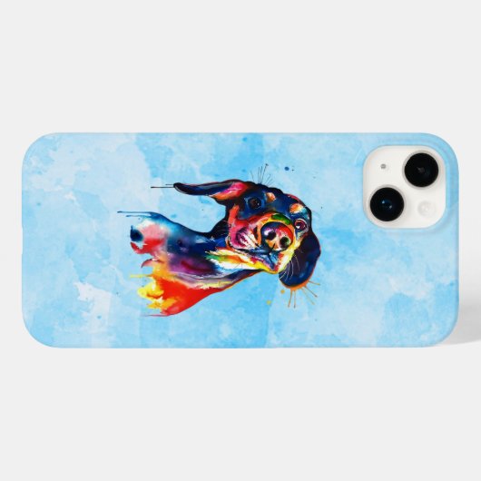 Hond Case-Mate iPhone Case (Achterkant (horizontaal))