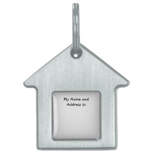 HOND CAT ID LABEL KUNST EN DESIGN HUISDIEREN NAAMPLAATJE