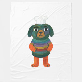 Hond Chef Hoed Deken – Schattige Regenboog Volksku