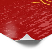 Hond Chinese Dierenriem Horoscoop Sterrenbeeld Tek Perfect Poster (Hoek)