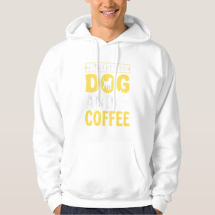Hond Coffeeliefhebber Aangedreven Door Design Hoodie