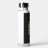 Hond Coffeeliefhebber Aangedreven Door Design Waterfles (Rechts)