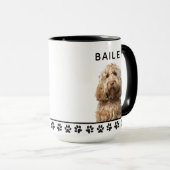 Hond Custom Naam en Foto Mok (Voorkant rechts)