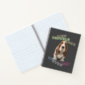 Hond Cuttest Trouble Maker Schattig Schattig Grapp Notitieboek (Binnen)