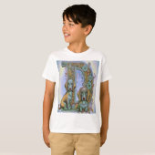 Hond D, Alfabet T-shirt (Voorkant volledig)