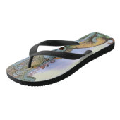 Hond D, Alfabet  Teenslippers (Schuin)