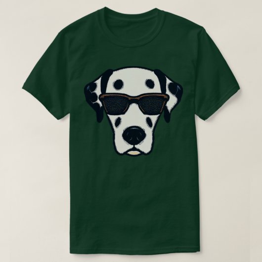 Hond Dalmatische cool T-shirt (Design voorkant)